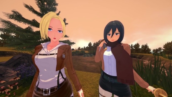 Mikasa And Annie Foursome - Attack On Titan Porn Shingeki No Kyojin [Attack on Titan, Hentai, TV Shows]