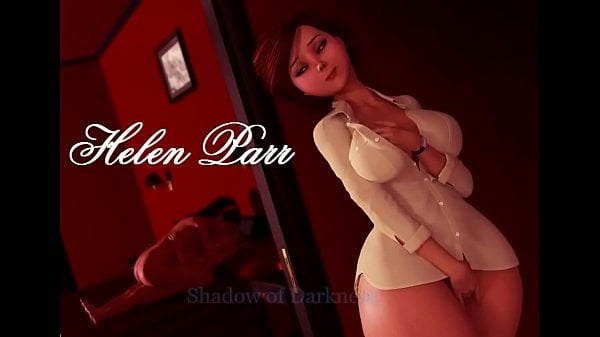 Busty Helen Parr seduces young man to fuck her in the bathroom [3D, Hentai, Incredibles]