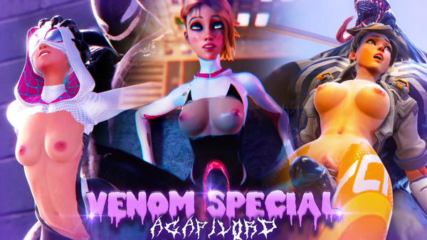 Venom In Your Eyes AGAPILORD HMV / PMV [3D, Marvel Rivals, Overwatch]
