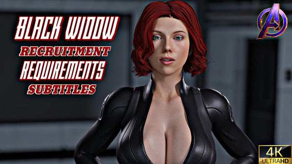[SUB] Black Widow Recruitment Requirements [Redmoa][4k] [3D, Artists, Marvel]