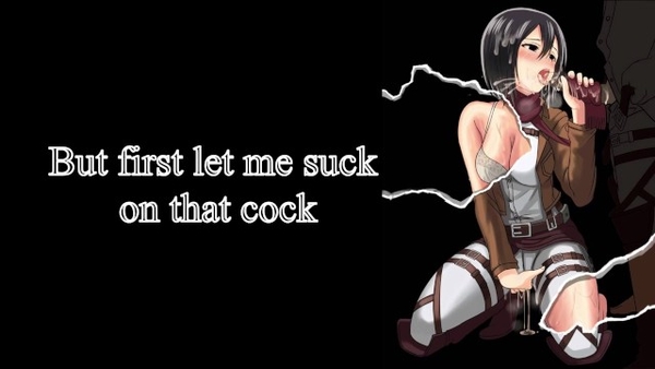 Mikasa Ackerman JOI Hentai [Attack on Titan, Cartoon, JOI]