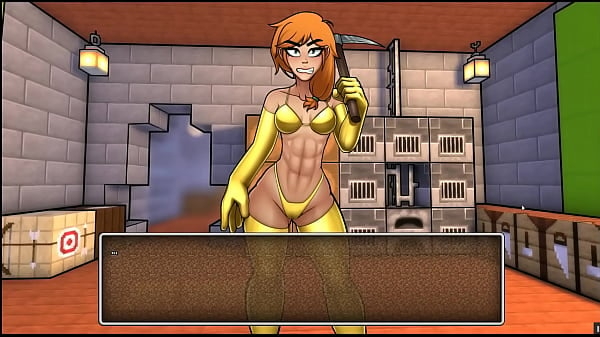 Hornycraft Minecraft Parody Hentai Game Pornplay Ep1 A Sexy Gold Bikini Armor For Alex [Games, Minecraft]