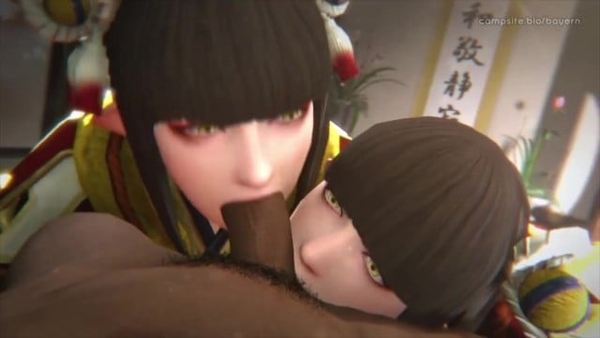Team Work Makes the Dream Work [Hentai, Monster hunter world, SFM]
