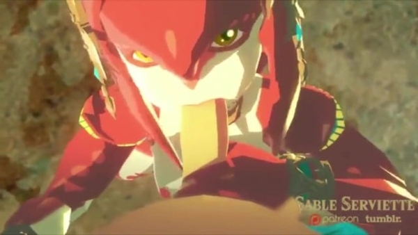 The Legend Of Zelda: Link and Mipha [Legend of Zelda]