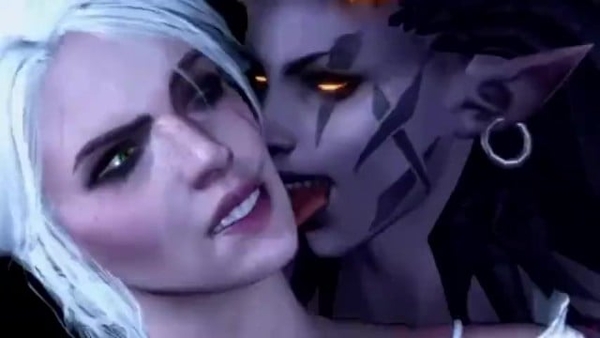 The Witcher Ciri Captured and Fucked By Succubus [BDSM, Succubus, The Witcher]
