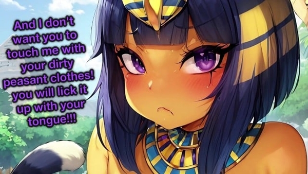 Queen Ankha Makes You Her Sex Slave Hentai JOI CEI Femdom Virtual Sex Multiple Orgasms Furry Pot [Furry, Hentai]
