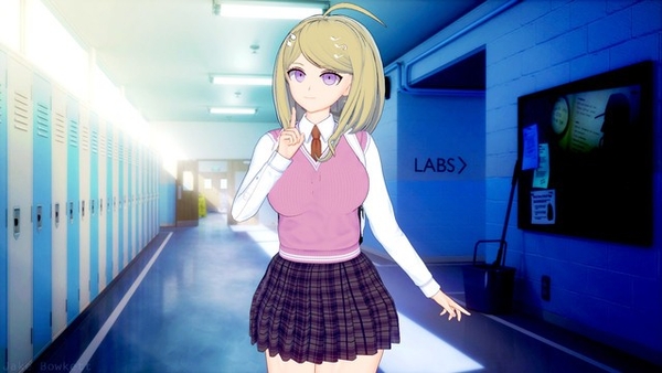 Danganronpa: Library Fuck Session With Kaede [3D, Games, Hentai, Uncensored]