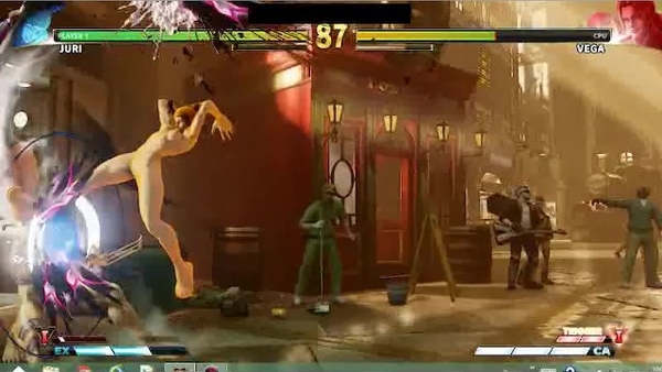 Street Fighter V Hot Battles #12 Juri Vs Vega [Hentai, Street Fighter]