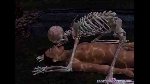 Monster Hentai 3D: Skeletons Fucking Busty Zombie [3D, Hentai, Monster]