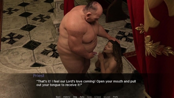 Project Myriam - Hot Wife wash Sins in Church With Priest S Cum [Anime, Games]