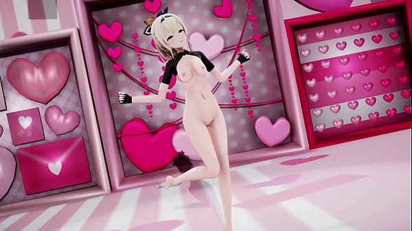 Kazama Iroha Hentai Undress Dance Lap Tap Love MMD 3D Hoyoungve Samurai Girl Dark Purple Eyes Color Edit [3D, Ecchi, MMD]