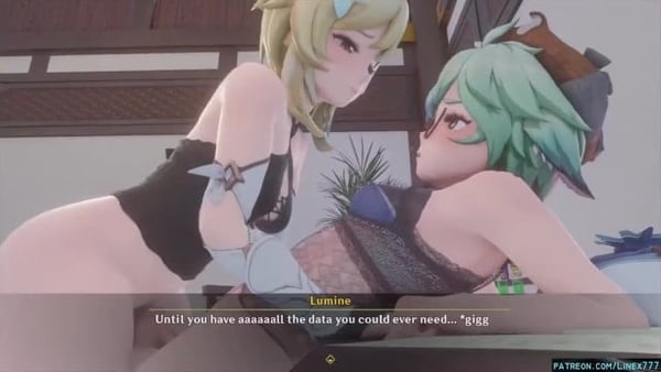 Genshin Impact Futa A Night In Mondstadt Happy Futa Accident [Futanari, Genshin Impact]