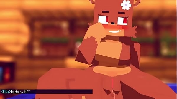 Bia Loses anal Virginity in Minecraft Porn animation [Cartoon, Games, Minecraft]