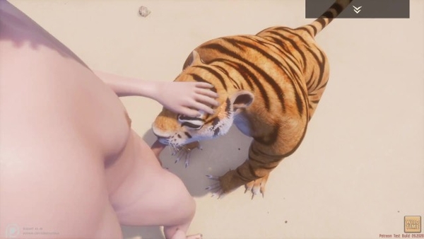 Nasty Life Fucking a Furrie Tiger Girl [Wild Life, Yiff]