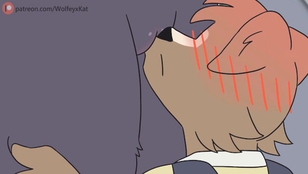Kitten and Hound 2 (furry Hentai animation) [Yiff]