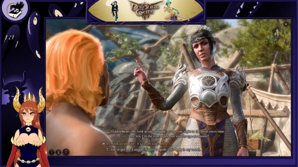 Baldurs Gate 3 Lex the Naked Tiefling Lewd Adventure Gameplay [Baldurs Gate 3, Games, Scalie, Uncensored]