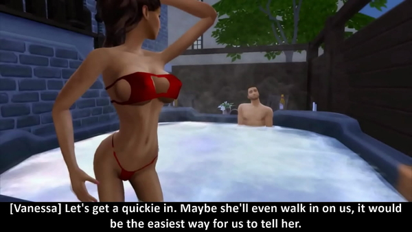 The Girl Next Door - Chapter 5: The Bet Sims 4 [Cartoon, The Sims]