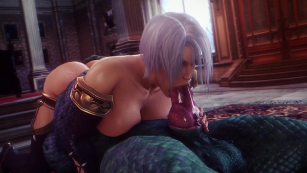 Ivy Valentine suck big cock argonian - Soulcalibur (noname55) [Artists, Cartoon]