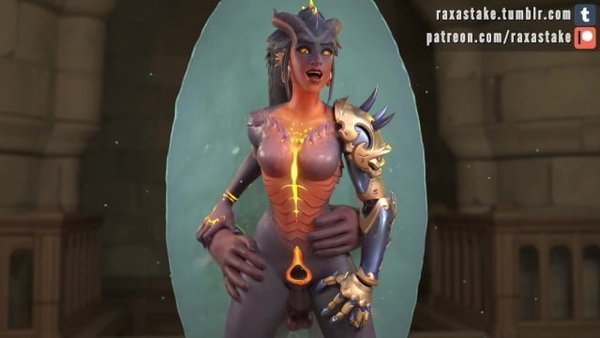 Overwatch: Dragon Symmetra Xray Creampie [Dragon, Overwatch, Scalie]