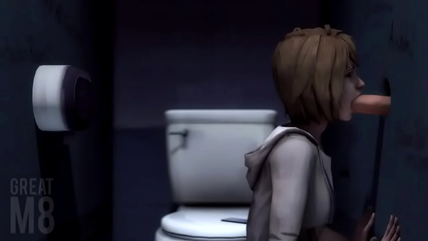 Max meets a cock in the glory hole - Life is Strange - Credit on GreatM8 [Artists]