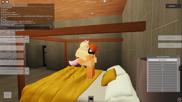 Hardcore sex action in Roblox with never ending orgasms [Roblox]