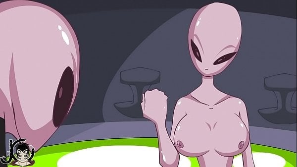 Alien sluts examine human dick on spaceship [Alien, Monster]