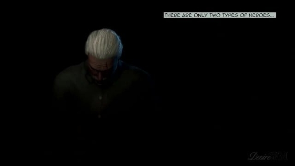 3D Laras Witcher Blowjob [The Witcher, Tomb Raider]