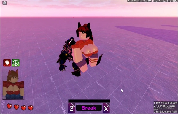 Roblox - werewolf [3D, Roblox, Werewolf]
