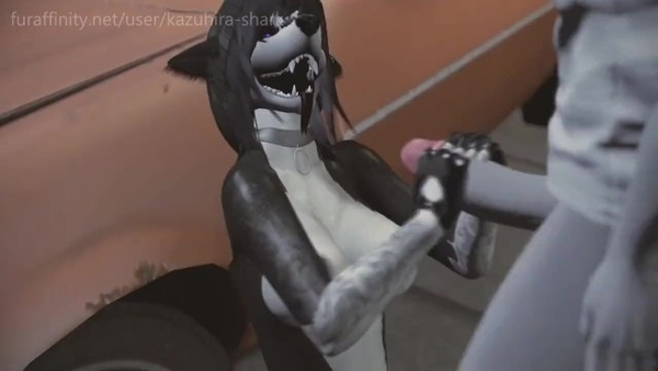 Furry Yiff - Skater Wolf Girl Gets Humped Outside (3d Sl animation) [3D, Furry, Hentai]