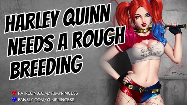 Harley Quinn Begs You To Breed Her Audio Yandere Submissive Slut Throatfuck Rough Sex [Harley Quinn, Hentai]
