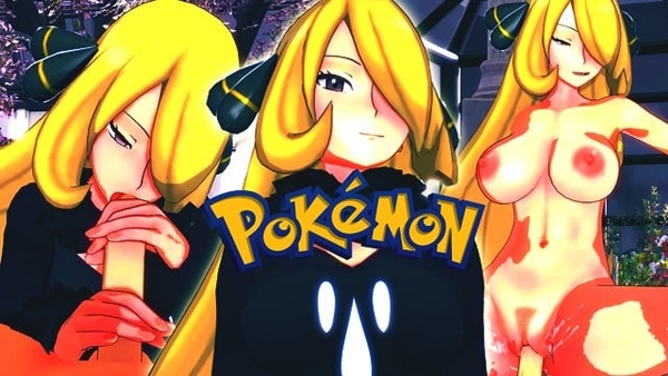 Pokemon Cynthia anime Porn 3d Uncensored [Games, Pokemon]