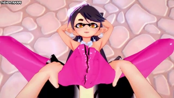 Splatoon Hentai POV Footjob [Cartoon, Splatoon]
