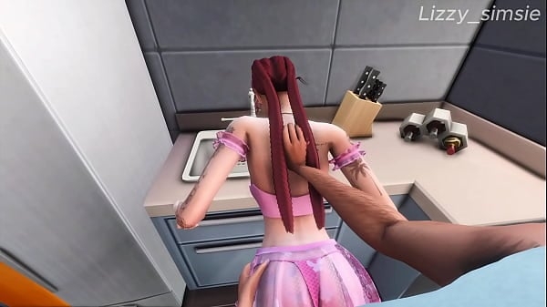 Stepfather Fucks And Cum On Rebellious Stepdaughter - Sims 4 [The Sims]