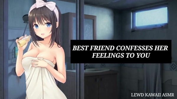 My Friend Reveals Her Secret Crush to Me in Bed [Asmr, Cartoon, Hentai]