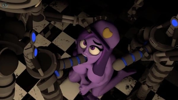Purple Girl Gets Fucked By Two Endo [FNAF]
