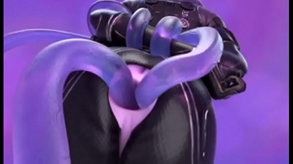 Futanari Gets Dominated By Purple Tentacles [Futanari, Hentai, Tentacle]