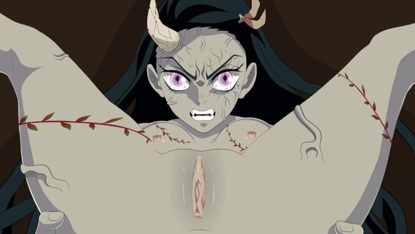 Demon Slayer Nezuko Demon Form Deep Anal Hentai [Cartoon, Demon Slayer, Hentai]