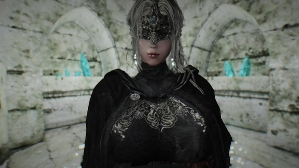 Fire Keeper - horny slut from Dark SOuls meets monster with huge dick from Skyrim [Games, Hentai, Skyrim]