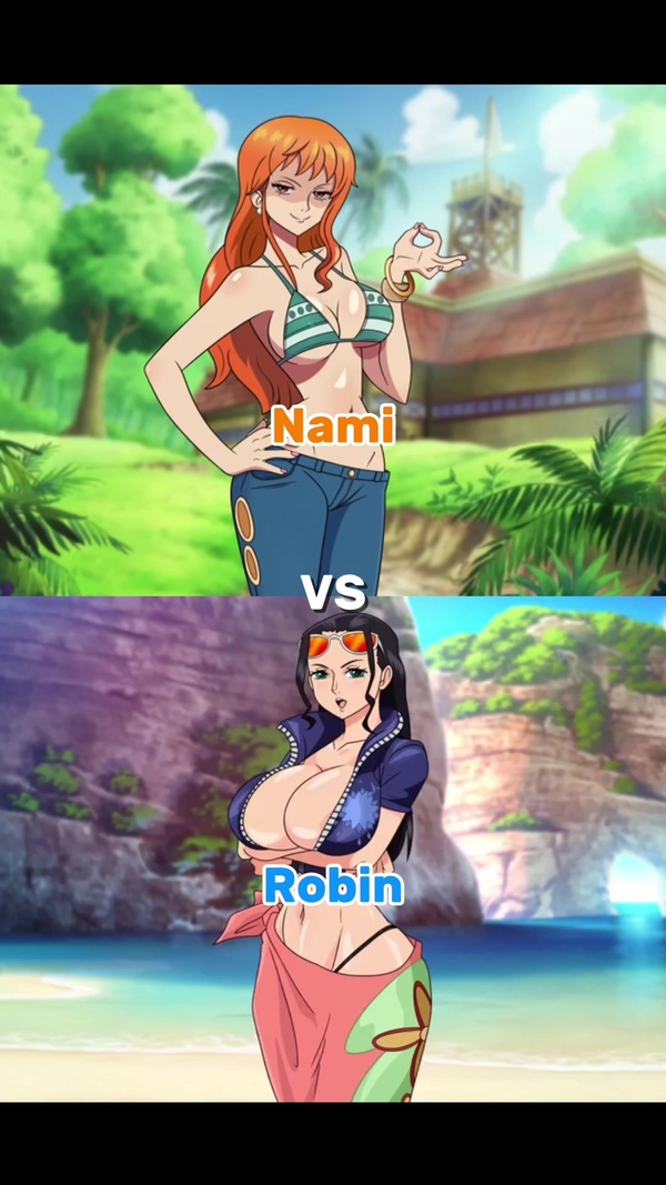 NICO ROBIN VS NAMI WIS/HMV [2D, One Piece]
