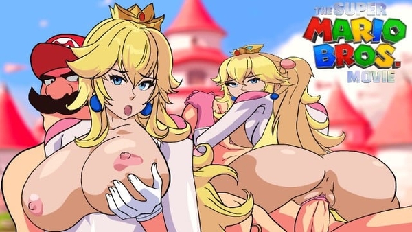 The Super Mario Bros Movie - Princess Peach And Mario Bros Have Sex Until He Cums Inside [Movies, Super Mario]