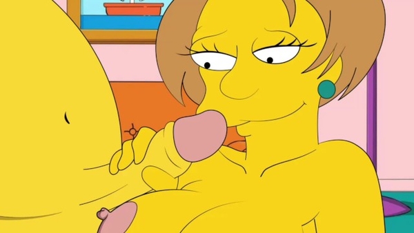 Edna Krabappel Handjob The Simpsons Porn [Cartoon, The Simpsons]