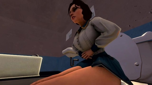 Elizabeth Alone Time [3D, Bioshock, SFM]