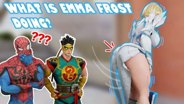 What is Emma Frost Doing (nude) [3D, Marvel, Marvel Rivals]