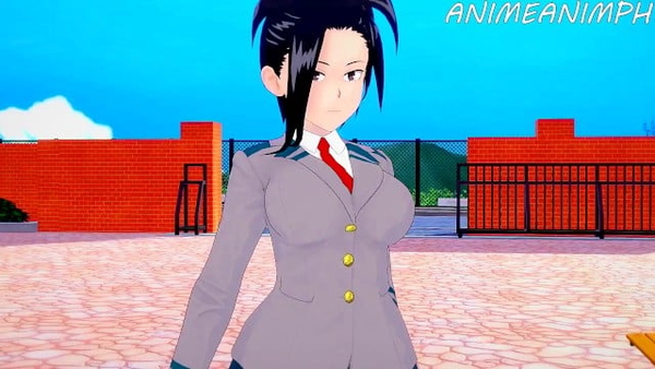 My Hero Academia Hentai - Deku Fucks Momo Yaoyorozu and Ochaco Uraraka [Anime, Games, Harem]