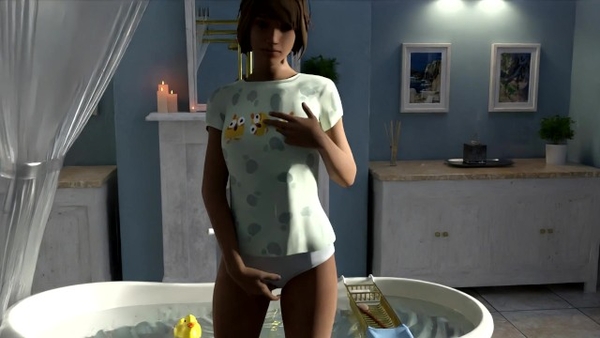 Max Caulfield Masturbating in Bathroom Masturbation Break Life is Strange Sfm Porn Rule 34 [Hentai, SFM]