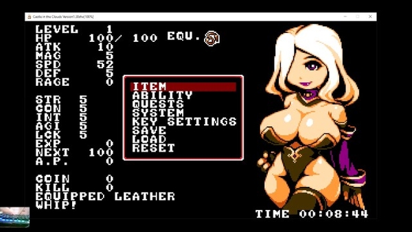 Castle In The Clouds - Pixel Hentai Game [Cartoon, Games, Yuri]